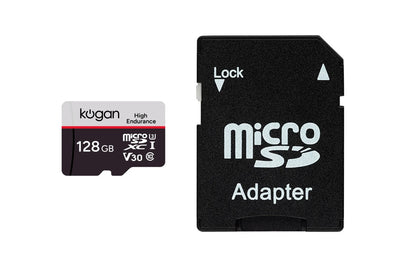 Kogan High Endurance 128GB SDXC A2 V30 Micro SD Card