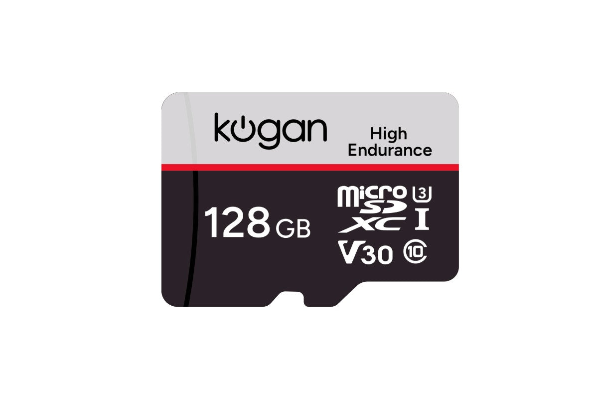 Kogan High Endurance 128GB SDXC A2 V30 Micro SD Card