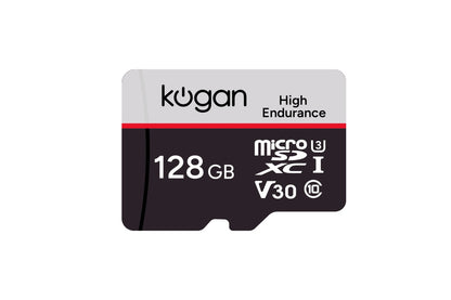 Kogan High Endurance 128GB SDXC A2 V30 Micro SD Card