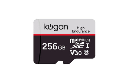 Kogan High Endurance 256GB SDXC A2 V30 Micro SD Card