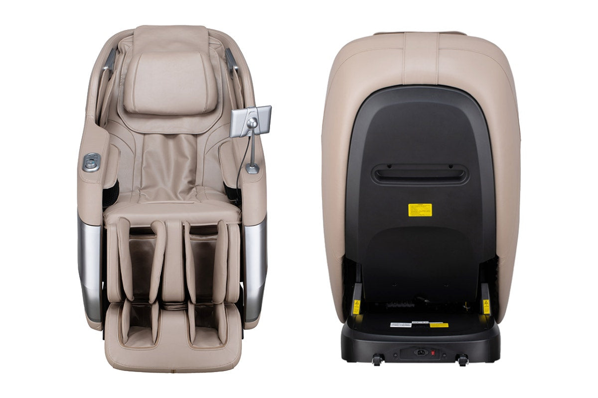 Kogan S63 Pro Zero-Gravity SL-Track Heated Shiatsu Massage Recliner Chair (Beige)