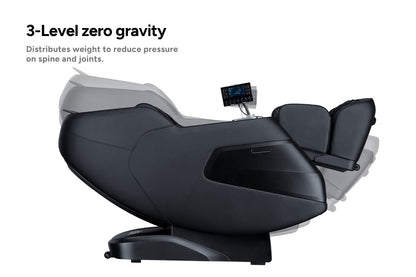 Kogan S63 Pro Zero-Gravity SL-Track Heated Shiatsu Massage Recliner Chair - Charcoal