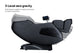 Kogan S63 Pro Zero-Gravity SL-Track Heated Shiatsu Massage Recliner Chair - Charcoal – view 13