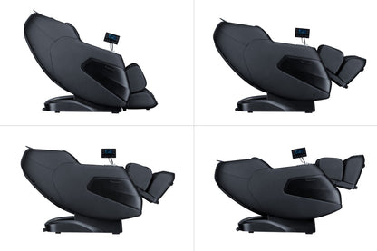 Kogan S63 Pro Zero-Gravity SL-Track Heated Shiatsu Massage Recliner Chair - Charcoal