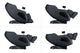 Kogan S63 Pro Zero-Gravity SL-Track Heated Shiatsu Massage Recliner Chair - Charcoal – view 10
