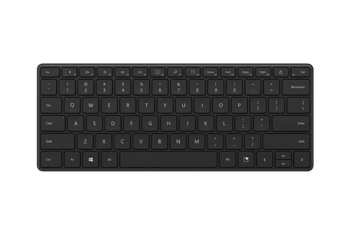 Microsoft Designer Bluetooth Compact Keyboard (Black)