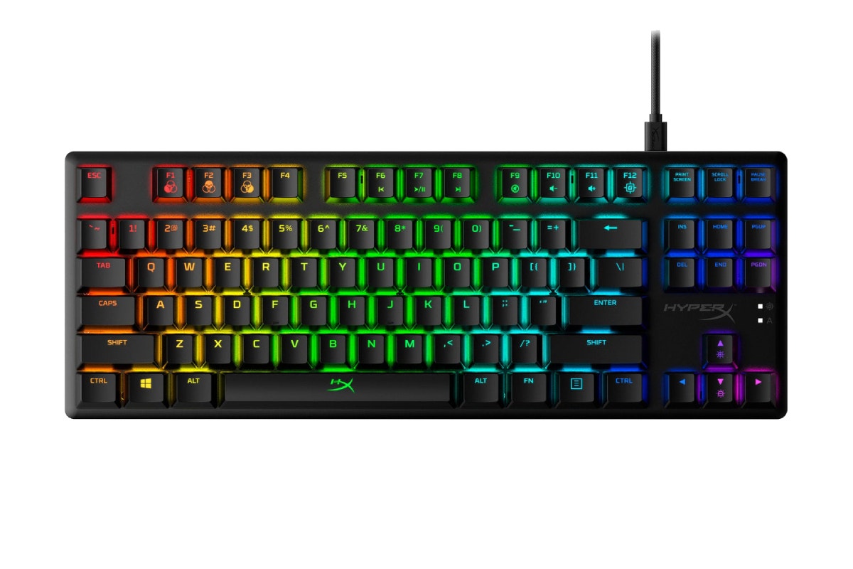 HyperX Alloy Origins Core RGB Mechanical Gaming Keyboard - Blue Switch