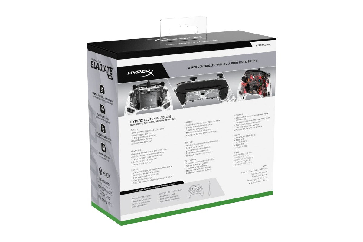 HyperX Clutch Gladiate RGB Controller Xbox/PC