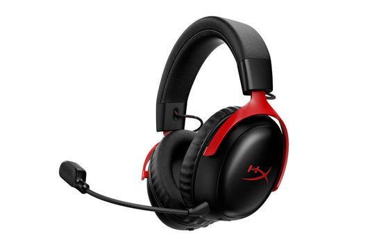 HyperX Cloud III S Wireless Gaming Headset (Black/Red) - Auzzistore