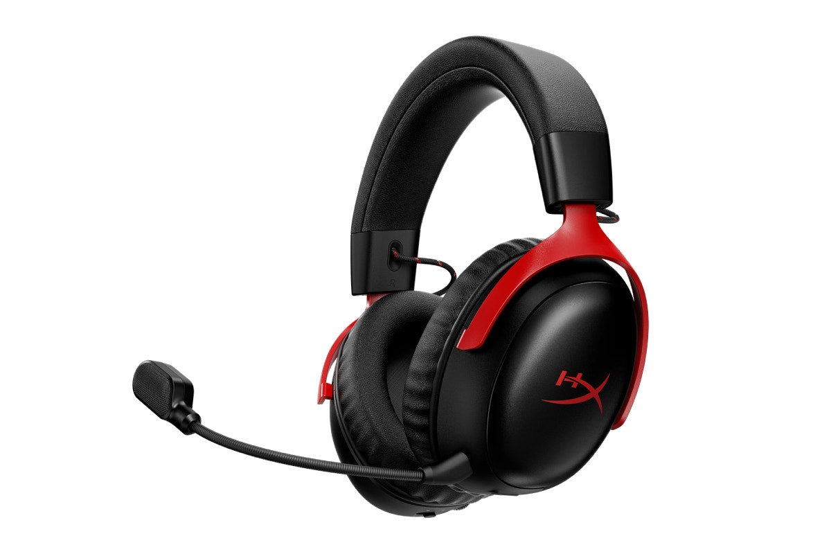 HyperX Cloud III S Wireless Gaming Headset (Black/Red) - Auzzistore