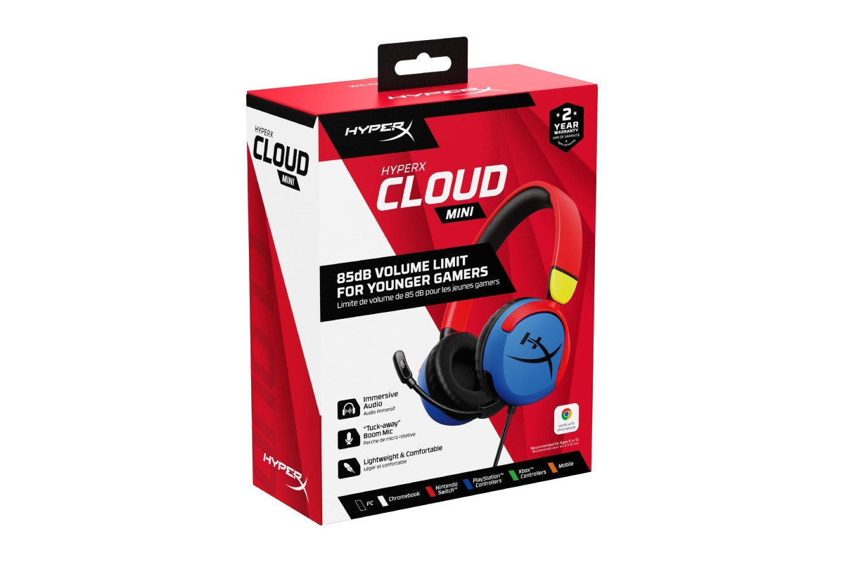 HyperX Cloud Mini Gaming Headset (Multicolour)