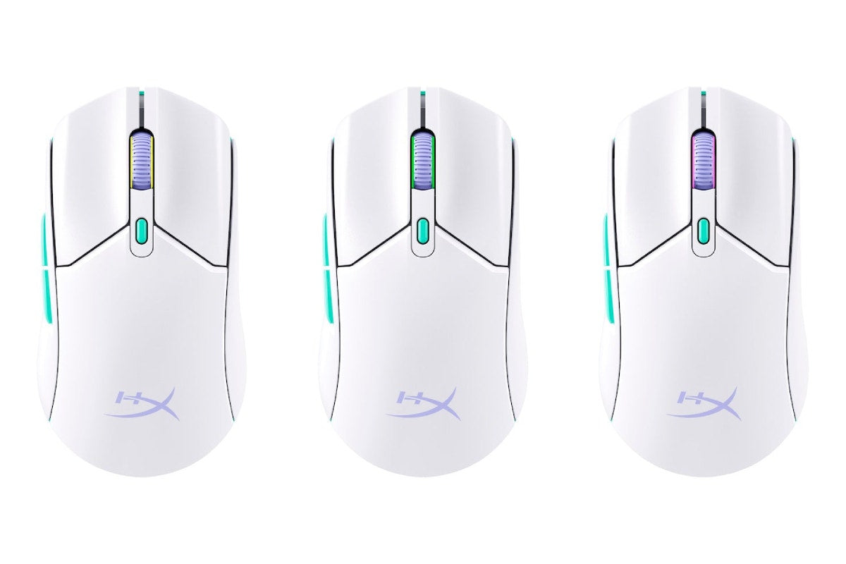 HyperX Pulsefire Haste 2 Core RGB Wireless Gaming Mouse (White)