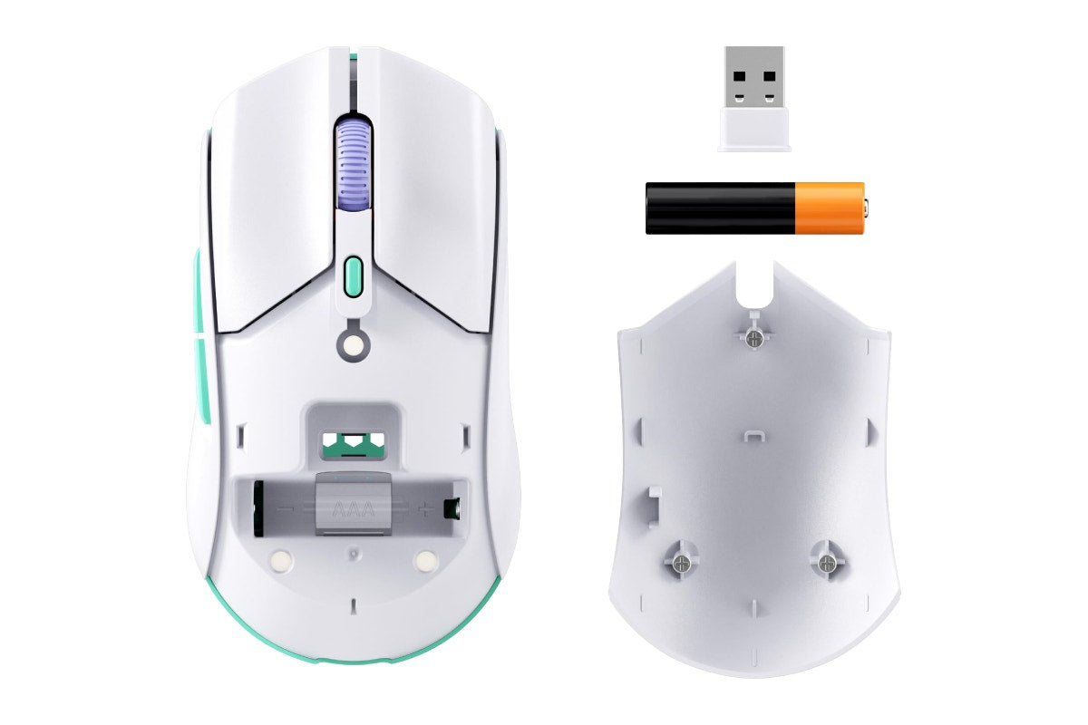 HyperX Pulsefire Haste 2 Core RGB Wireless Gaming Mouse (White)