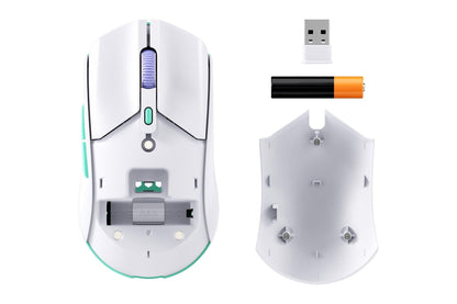 HyperX Pulsefire Haste 2 Core RGB Wireless Gaming Mouse (White)