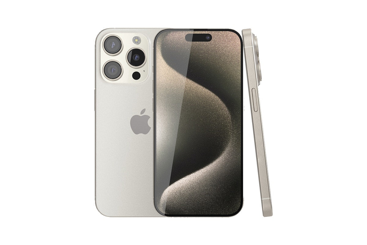 Apple iPhone 15 Pro  - 256GB; Natural Titanium) - Dual Nano-SIM