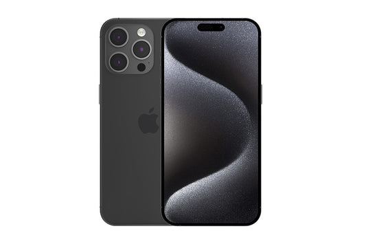 Apple iPhone 15 Pro Max  - 256GB; Black Titanium)