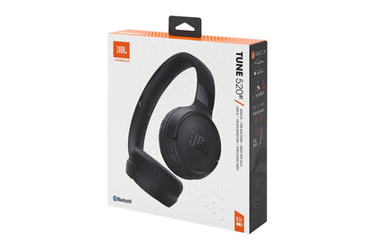 JBL Tune 520BT Wireless On-Ear Headphones (Black)
