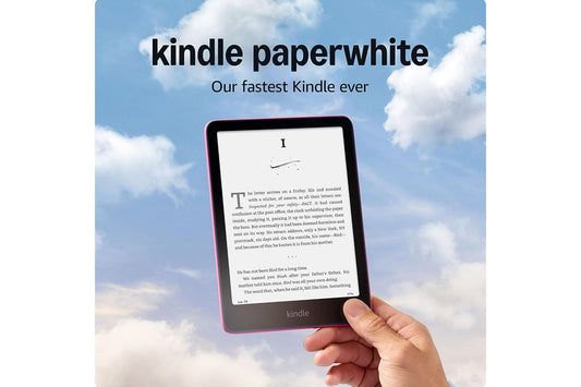 Amazon Kindle Paperwhite 7" 12th Gen (16GB, Raspberry) - Auzzistore