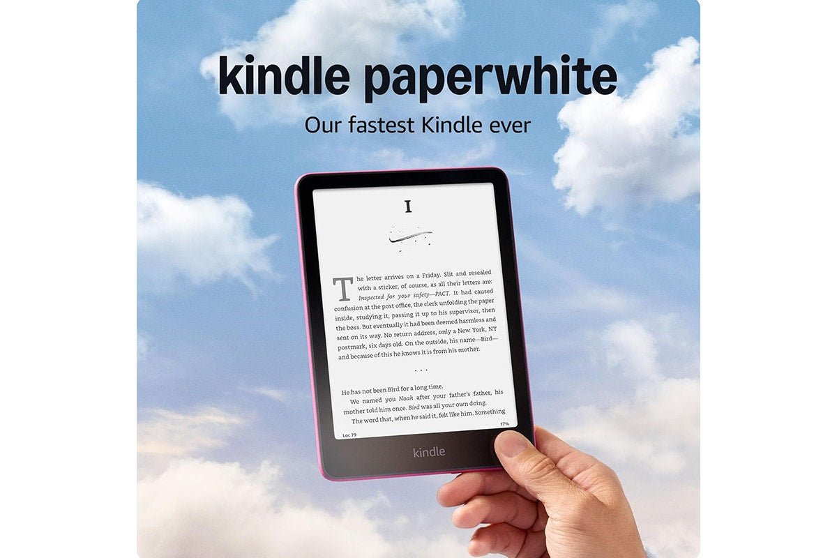 Amazon Kindle Paperwhite 7" 12th Gen (16GB, Raspberry)