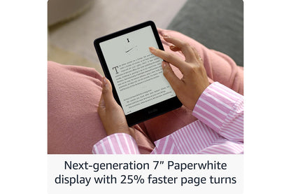 Amazon Kindle Paperwhite 7" 12th Gen (16GB, Raspberry)