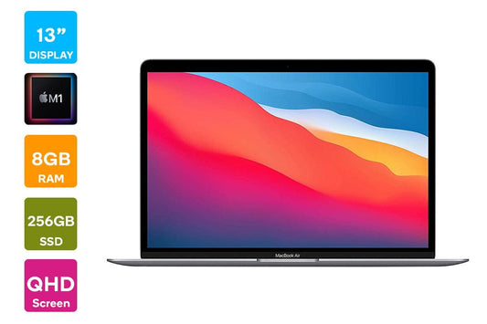 Apple MacBook Air 13 2020 (M1; 8GB RAM; 256GB SSD; Space Grey) | Auzzi Store