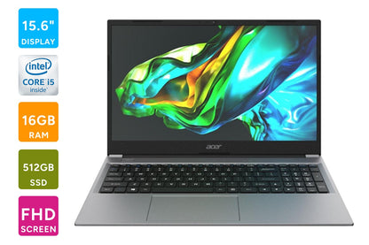 Acer Aspire Lite 15.6" Full HD i5 11th Gen Laptop with Windows 11  - 16GB; 512GB)