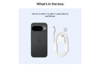 Google Pixel 10 5G (256GB, Obsidian)