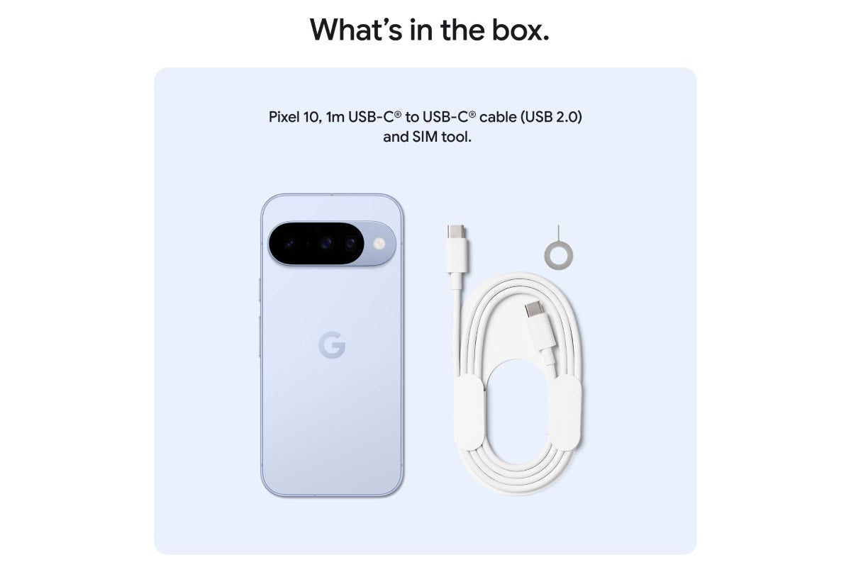 Google Pixel 10 5G (256GB, Frost)