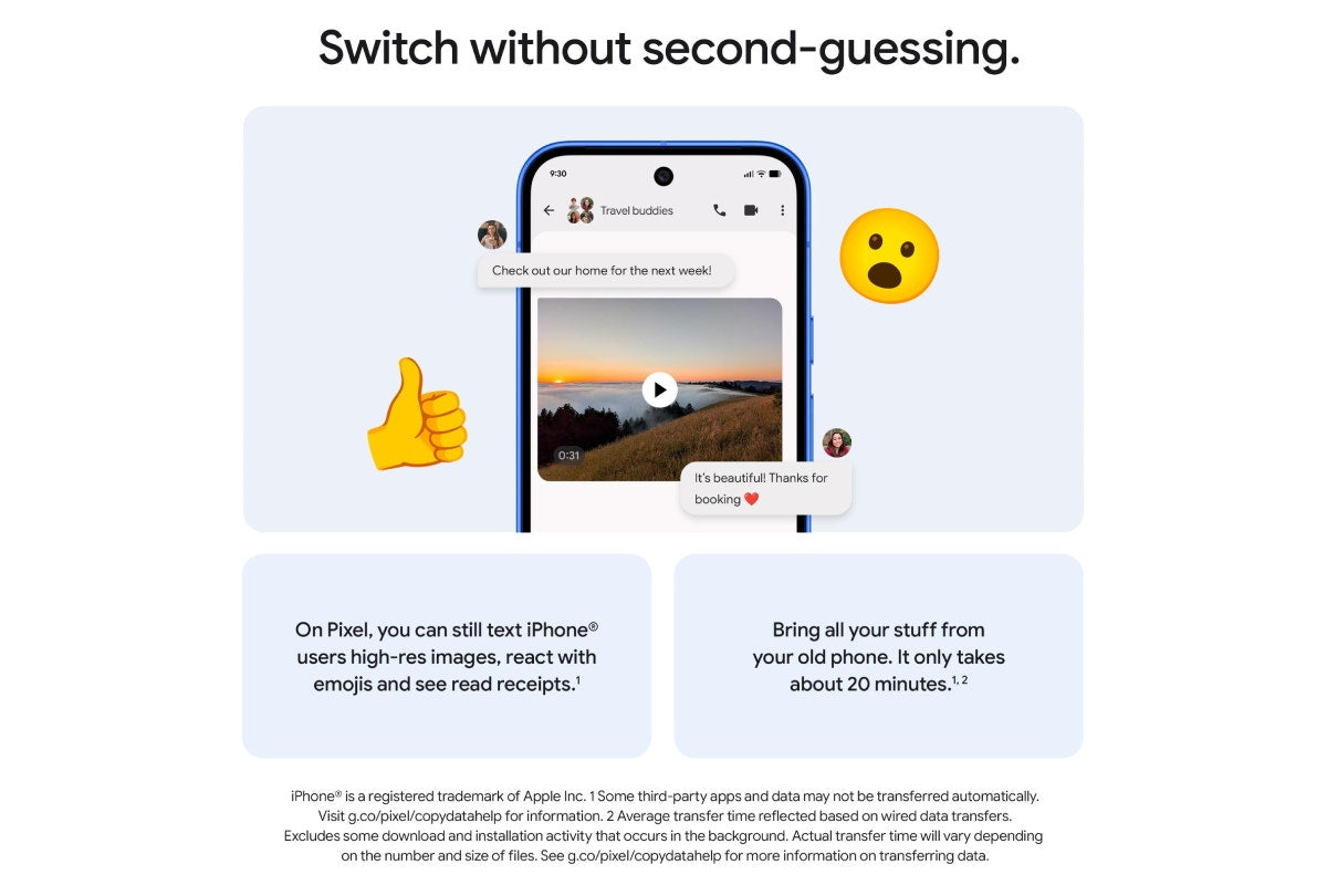 Google Pixel 10 5G (256GB, Indigo)