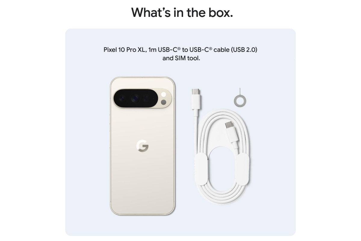 Google Pixel 10 Pro XL 5G (256GB, Porcelain)