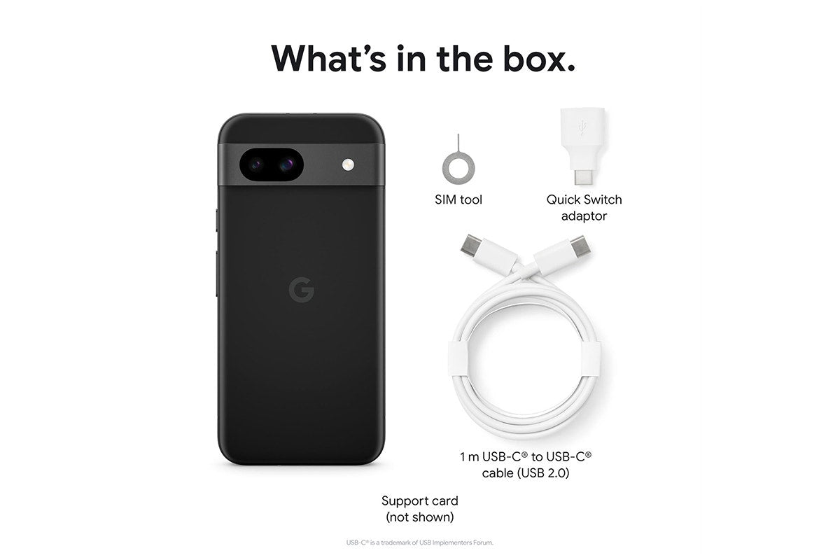 Google Pixel 8a 5G (128GB, Obsidian)