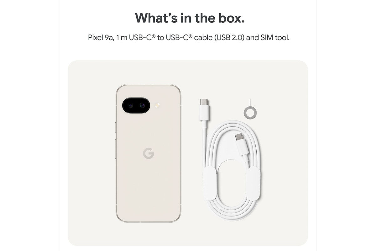 Google Pixel 9a 5G (128GB, Porcelain)