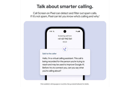 Google Pixel 9a 5G (256GB, Iris)