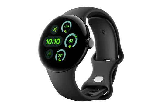 Google Pixel Watch 3 41mm (Bluetooth, Matte Black/Obsidian)