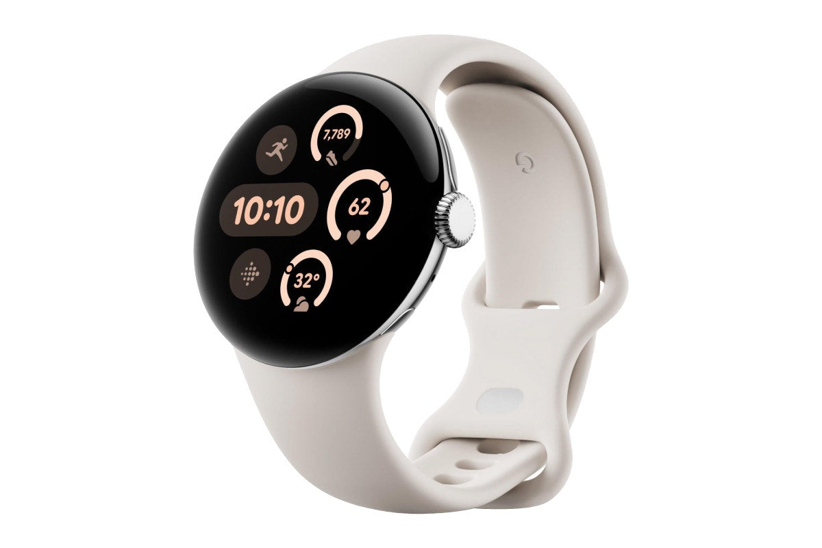 Google Pixel Watch 3 41mm (Bluetooth, Silver/Porcelain)