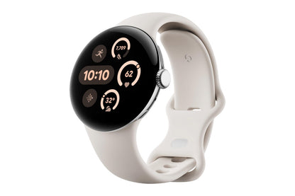 Google Pixel Watch 3 41mm (Bluetooth, Silver/Porcelain)