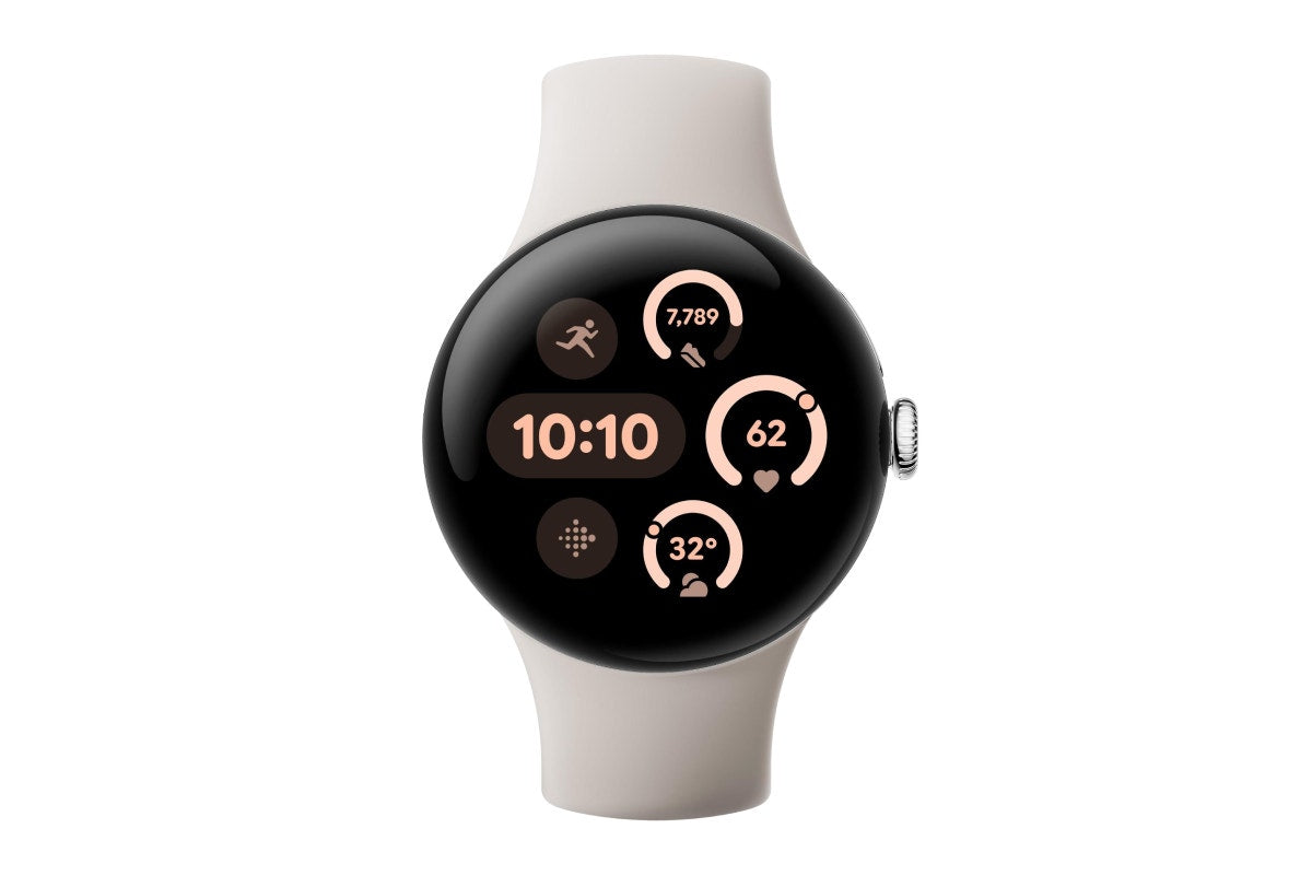 Google Pixel Watch 3 41mm (Bluetooth, Silver/Porcelain)