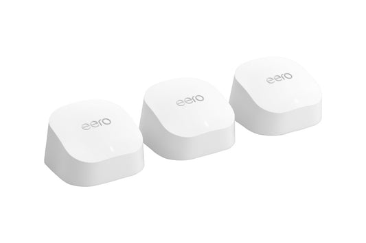 eero 6 Plus Dual-Band Mesh Wi-Fi 6 System (3 Pack)