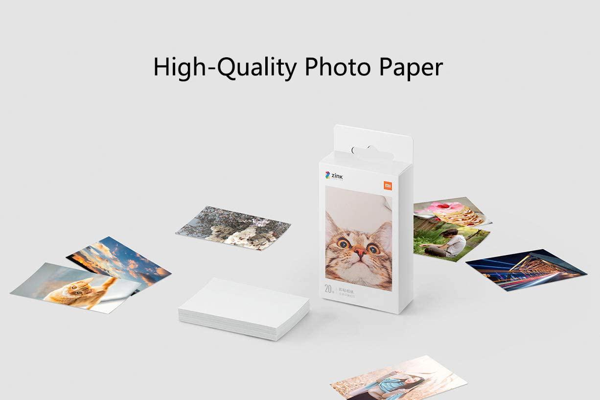 Xiaomi Mi ZINK Pocket Printer Photo Paper (20 Sheets)