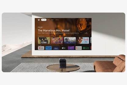 Wanbo Mozart 1 Pro Full HD Smart AI Google TV Projector (2025 Version)