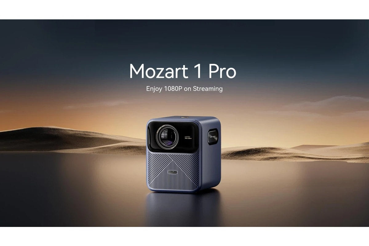 Wanbo Mozart 1 Pro Full HD Smart AI Google TV Projector (2025 Version)