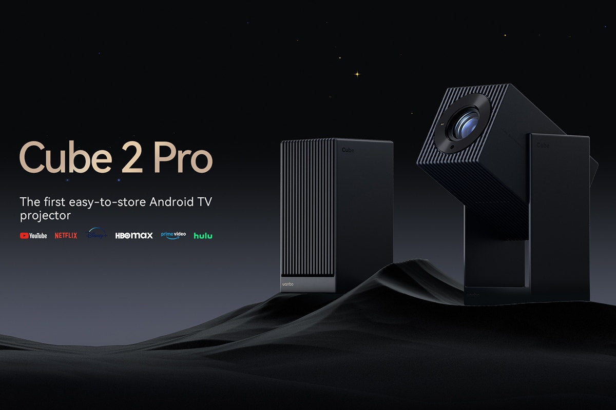 Wanbo Cube 2 Pro Full HD Smart Projector (Midnight Blue)