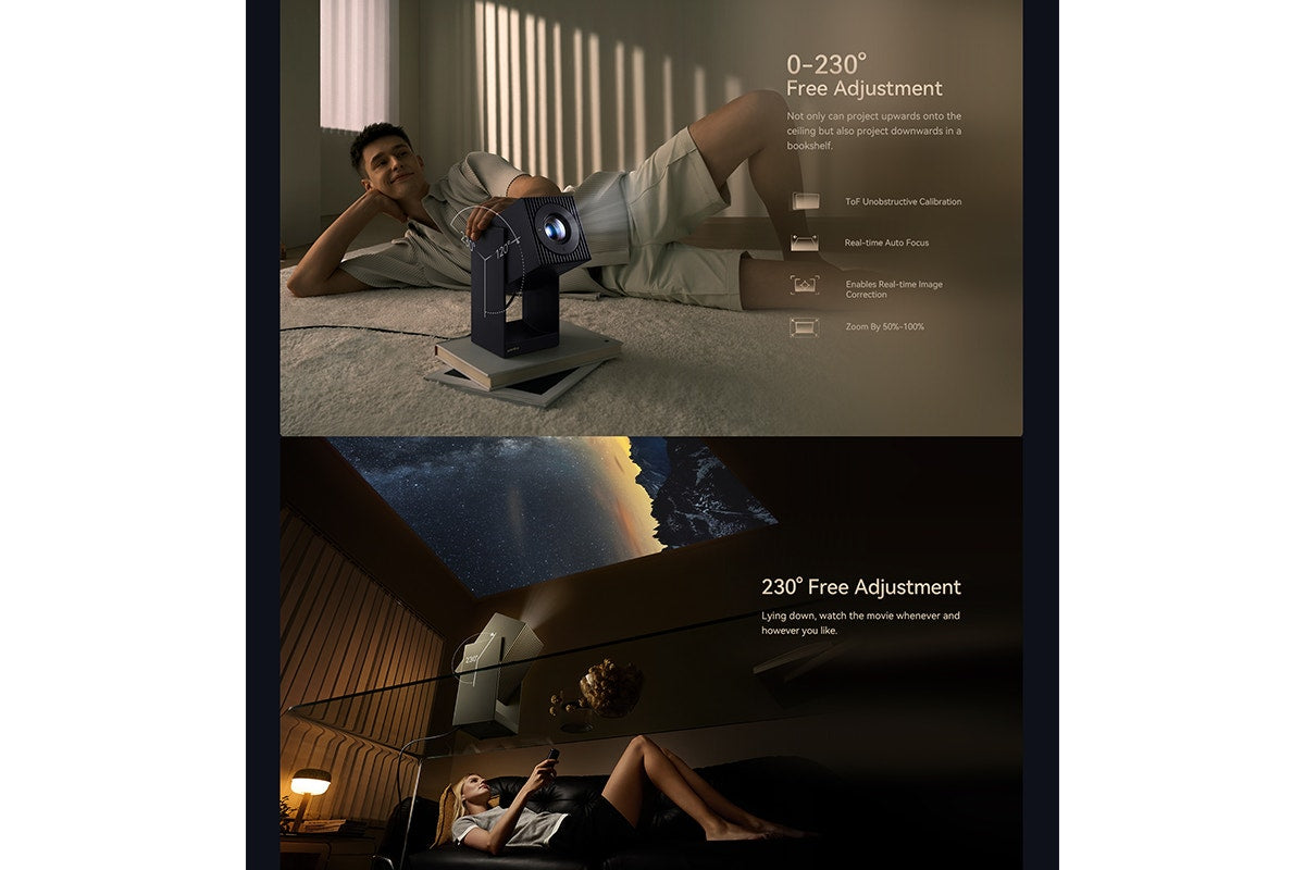 Wanbo Cube 2 Pro Full HD Smart Projector (Midnight Blue)