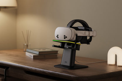 KIWI Design Vertical Charging Stand Dock for Meta Quest 3S/3/2/Pro