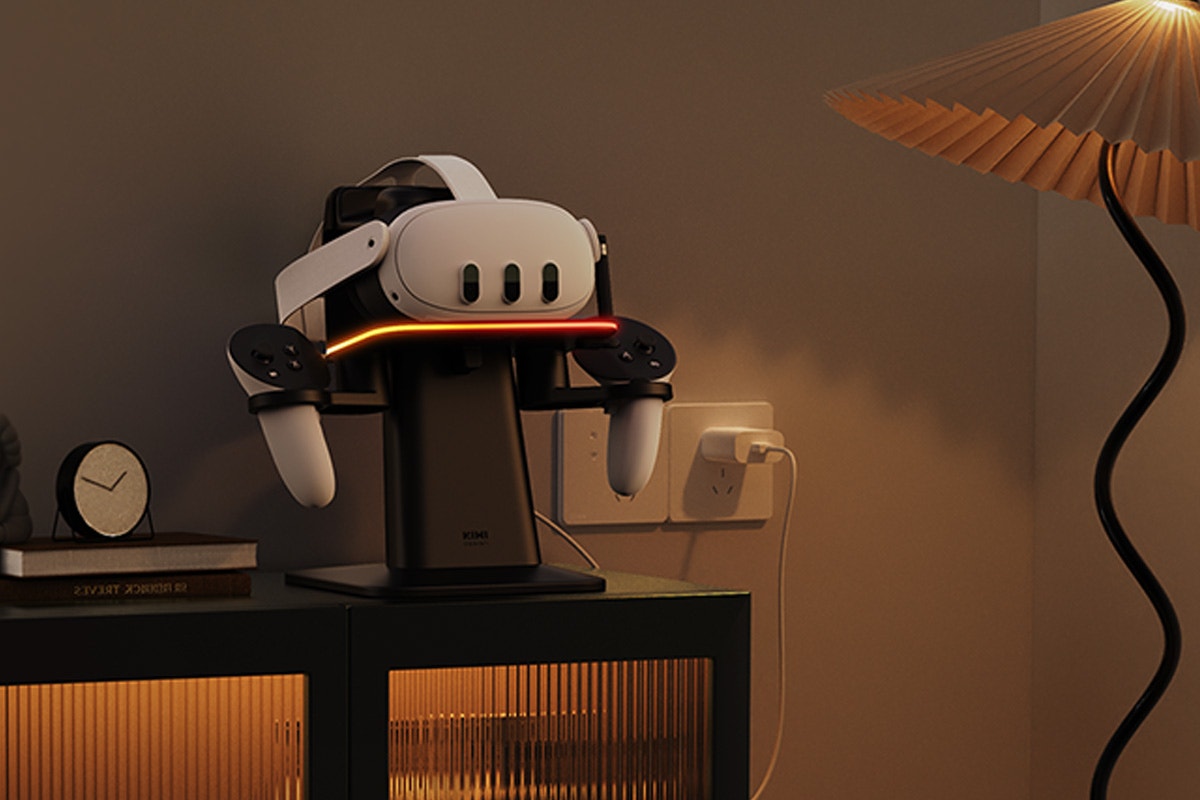 KIWI Design Vertical Charging Stand Dock for Meta Quest 3S/3/2/Pro