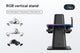 KIWI Design Vertical Charging Stand Dock for Meta Quest 3S/3/2/Pro