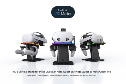KIWI Design Vertical Charging Stand Dock for Meta Quest 3S/3/2/Pro