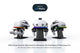 KIWI Design Vertical Charging Stand Dock for Meta Quest 3S/3/2/Pro