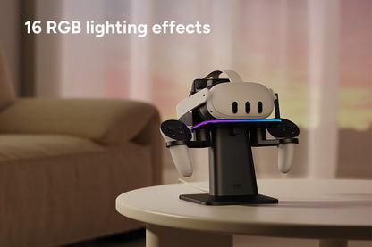 KIWI Design Vertical Charging Stand Dock for Meta Quest 3S/3/2/Pro
