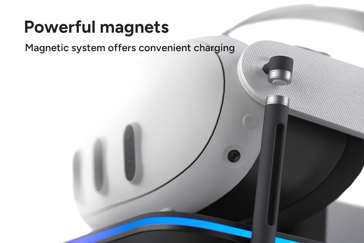 KIWI Design Vertical Charging Stand Dock for Meta Quest 3S/3/2/Pro